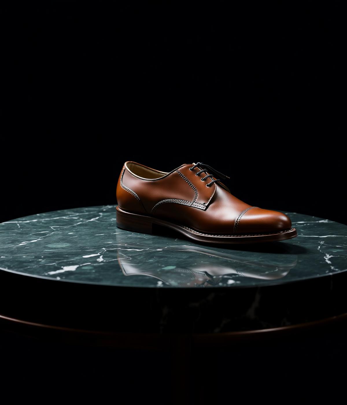 Oxford on green marble